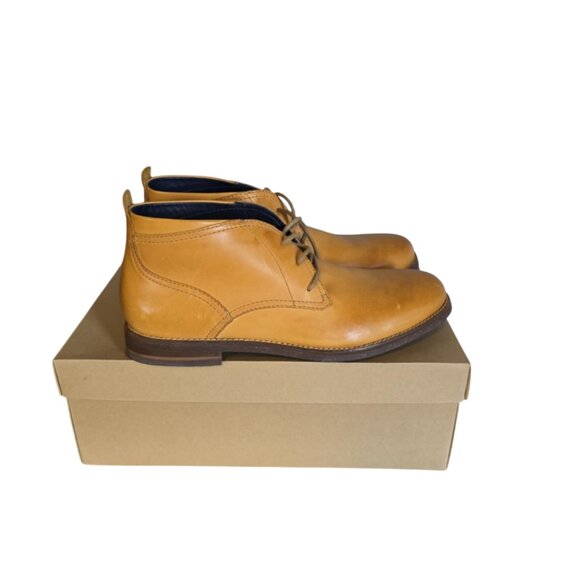Cole Haan Tan Leather Men's Boots - Picture 2 of 13
